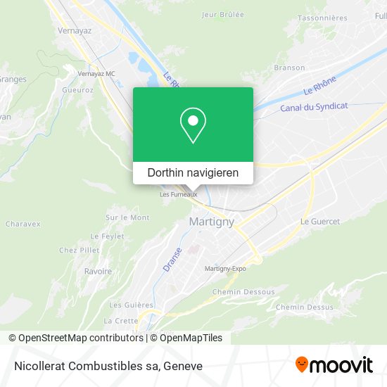 Nicollerat Combustibles sa Karte