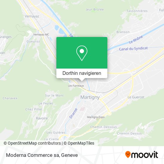 Moderna Commerce sa Karte