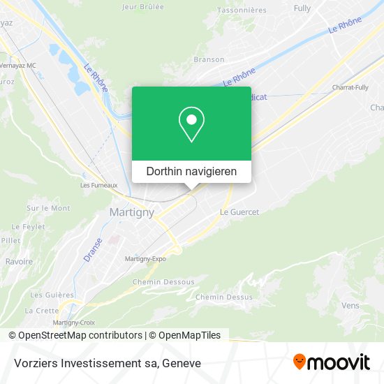 Vorziers Investissement sa Karte