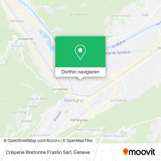 Crêperie Bretonne Fraslin Sàrl Karte