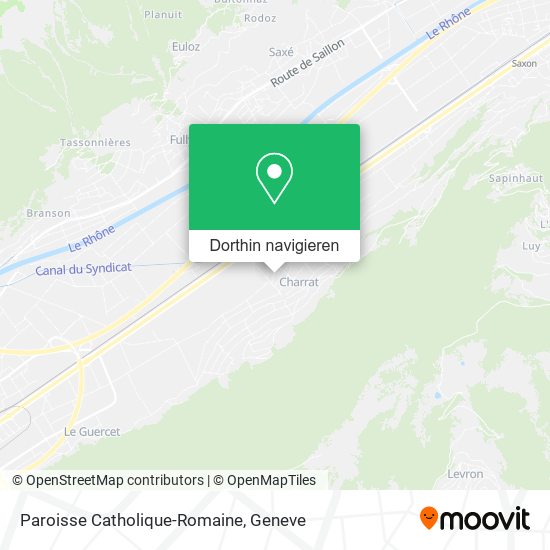 Paroisse Catholique-Romaine Karte