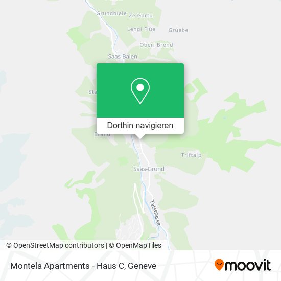 Montela Apartments - Haus C Karte