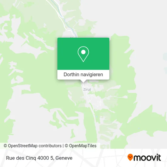 Rue des Cinq 4000 5 Karte