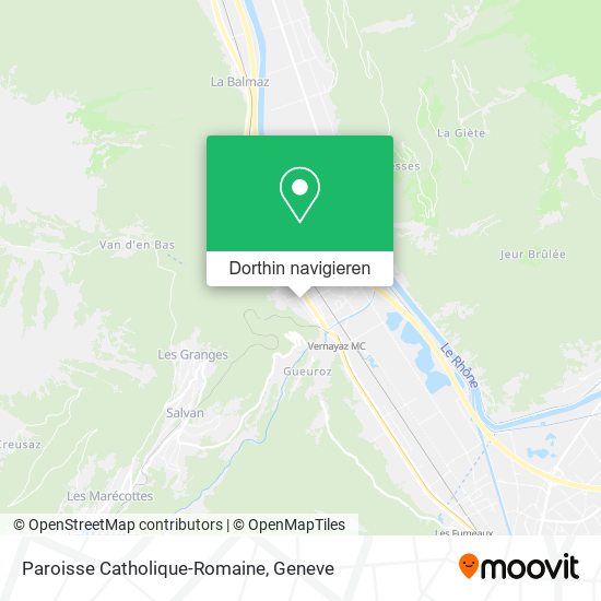 Paroisse Catholique-Romaine Karte