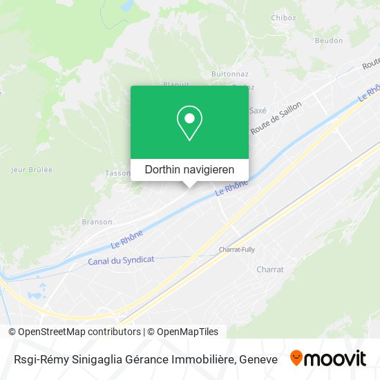 Rsgi-Rémy Sinigaglia Gérance Immobilière Karte