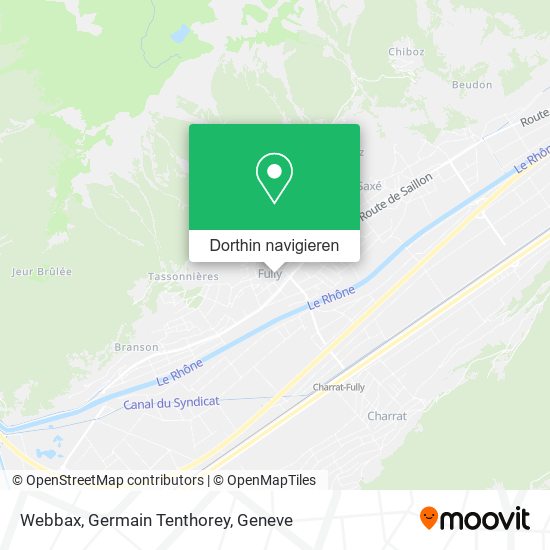 Webbax, Germain Tenthorey Karte