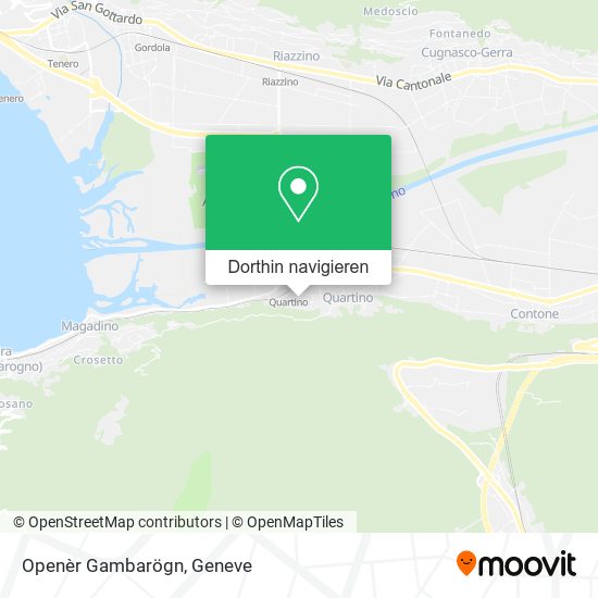 Openèr Gambarögn Karte