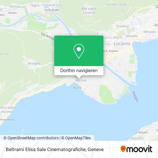 Beltrami Elisa Sale Cinematografiche Karte