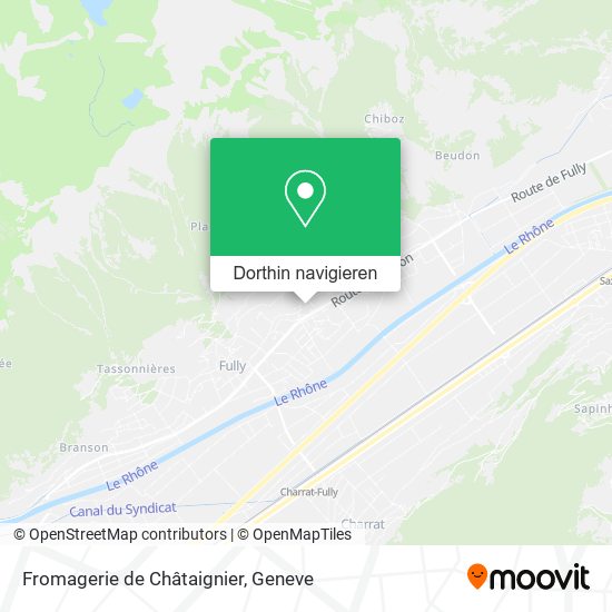 Fromagerie de Châtaignier Karte