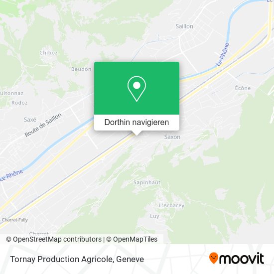 Tornay Production Agricole Karte