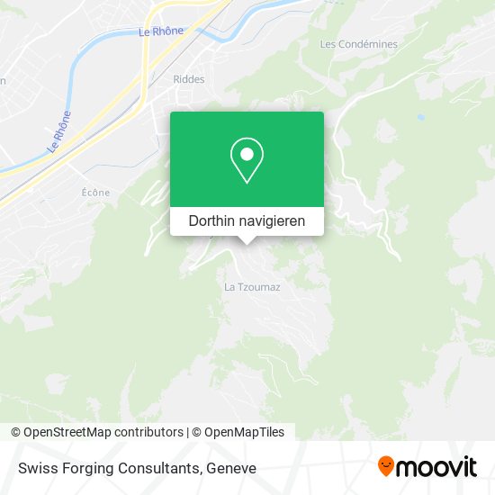 Swiss Forging Consultants Karte