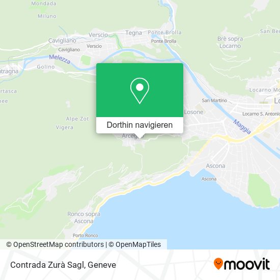 Contrada Zurà Sagl Karte