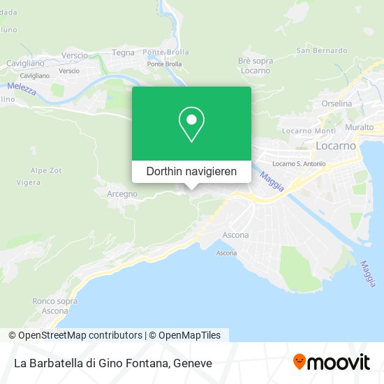 La Barbatella di Gino Fontana Karte