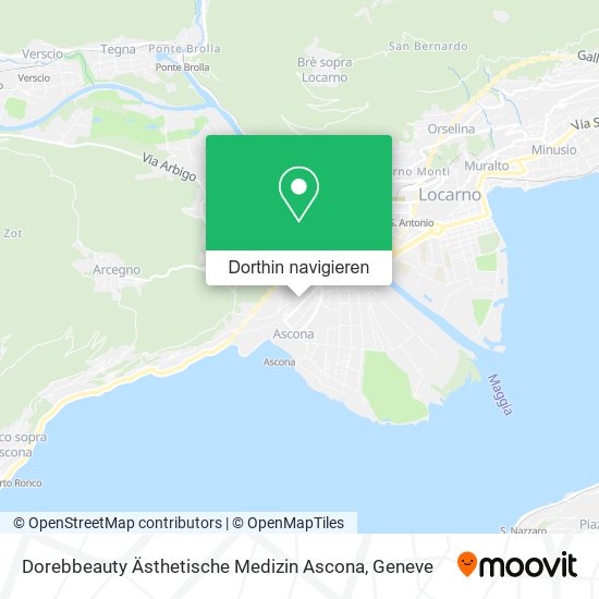 Dorebbeauty Ästhetische Medizin Ascona Karte