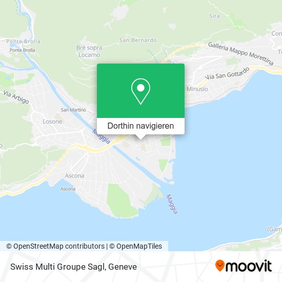 Swiss Multi Groupe Sagl Karte