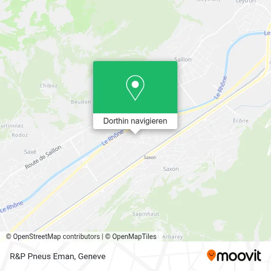 R&P Pneus Eman Karte