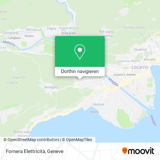 Fornera Elettricità Karte