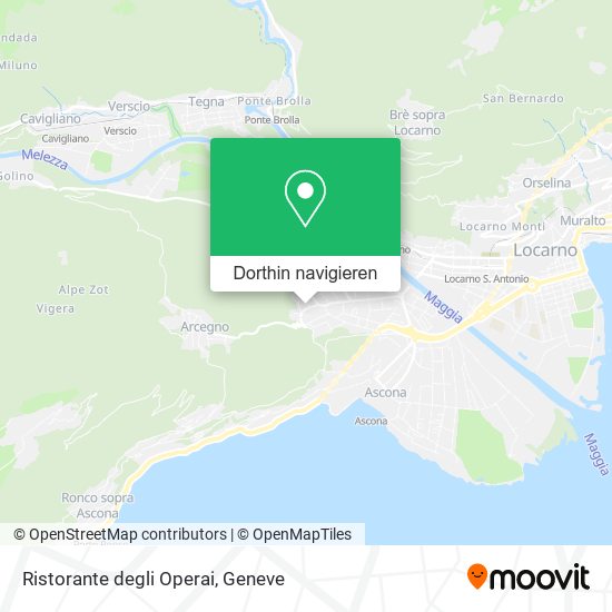 Ristorante degli Operai Karte