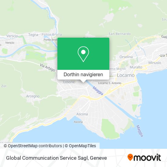 Global Communication Service Sagl Karte