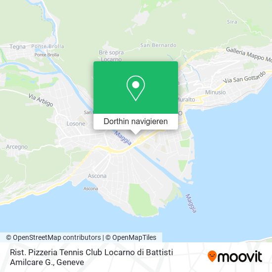 Rist. Pizzeria Tennis Club Locarno di Battisti Amilcare G. Karte