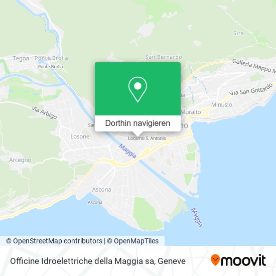 Officine Idroelettriche della Maggia sa Karte