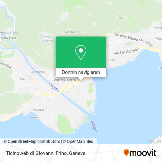 Ticinoweb di Giovanni Frino Karte