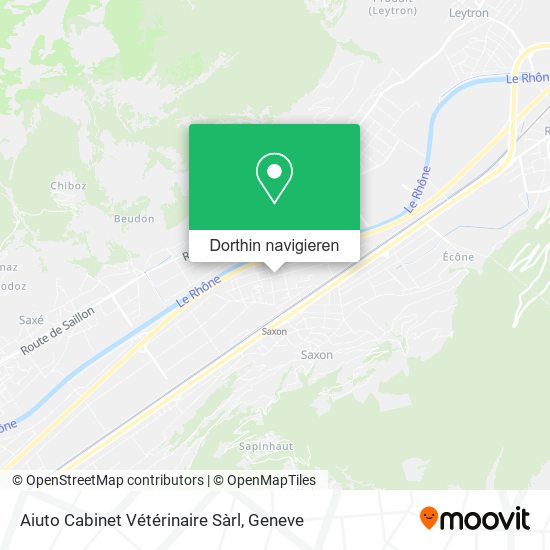 Aiuto Cabinet Vétérinaire Sàrl Karte
