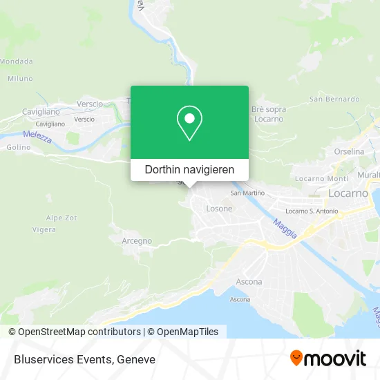 Bluservices Events Karte