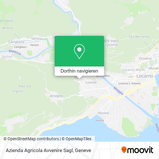 Azienda Agricola Avvenire Sagl Karte