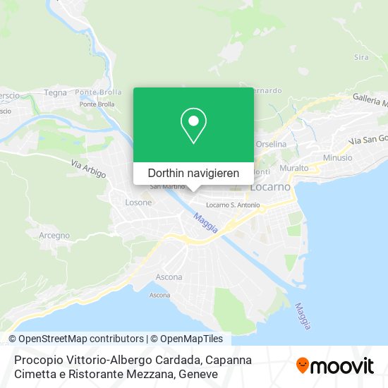 Procopio Vittorio-Albergo Cardada, Capanna Cimetta e Ristorante Mezzana Karte