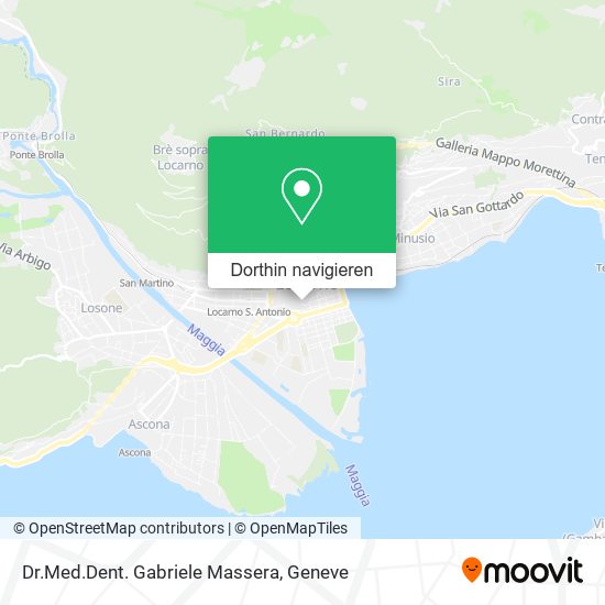 Dr.Med.Dent. Gabriele Massera Karte