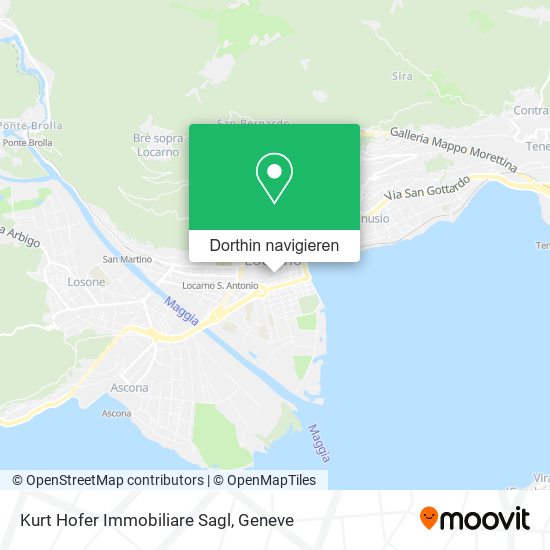 Kurt Hofer Immobiliare Sagl Karte