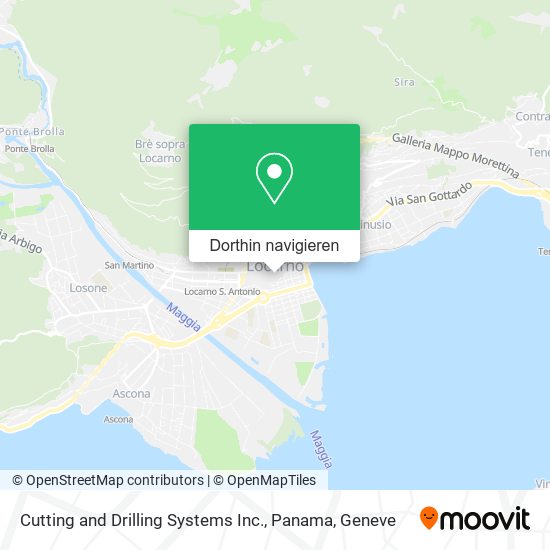 Cutting and Drilling Systems Inc., Panama Karte