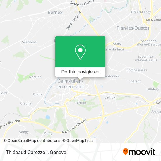 Thiébaud Carezzoli Karte