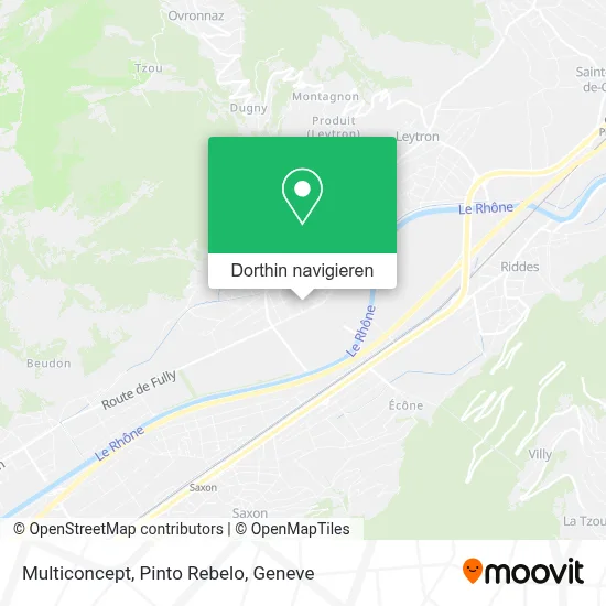 Multiconcept, Pinto Rebelo Karte