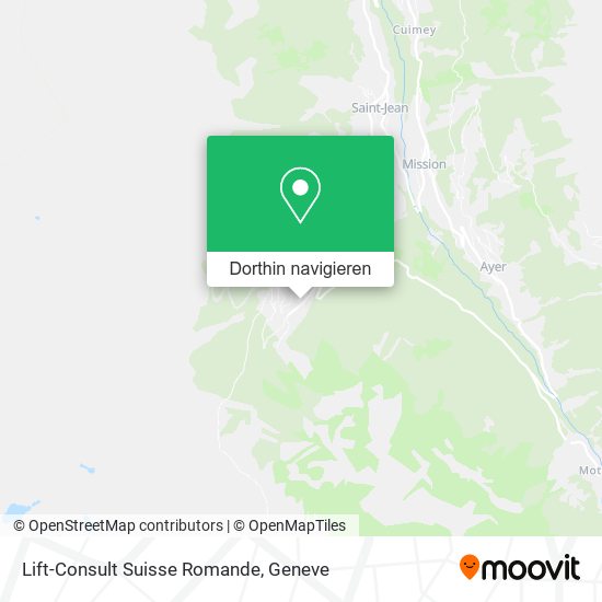 Lift-Consult Suisse Romande Karte