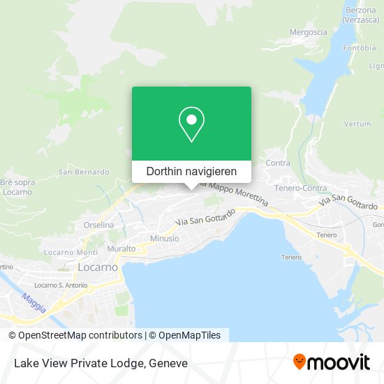 Lake View Private Lodge Karte