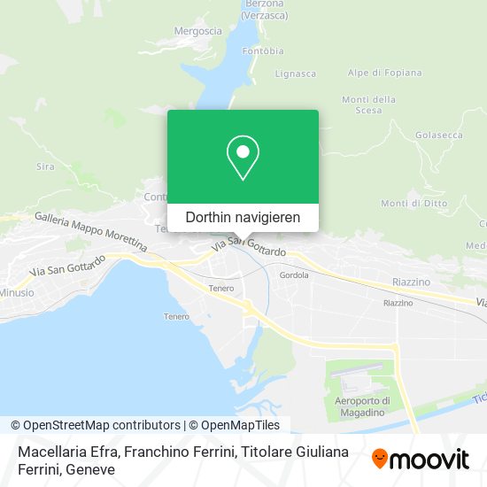 Macellaria Efra, Franchino Ferrini, Titolare Giuliana Ferrini Karte