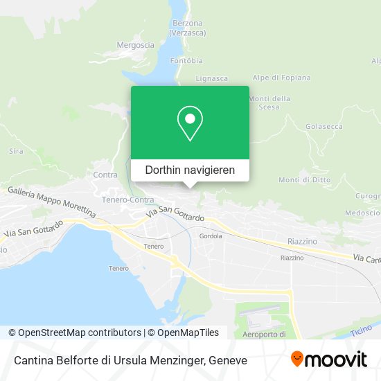 Cantina Belforte di Ursula Menzinger Karte