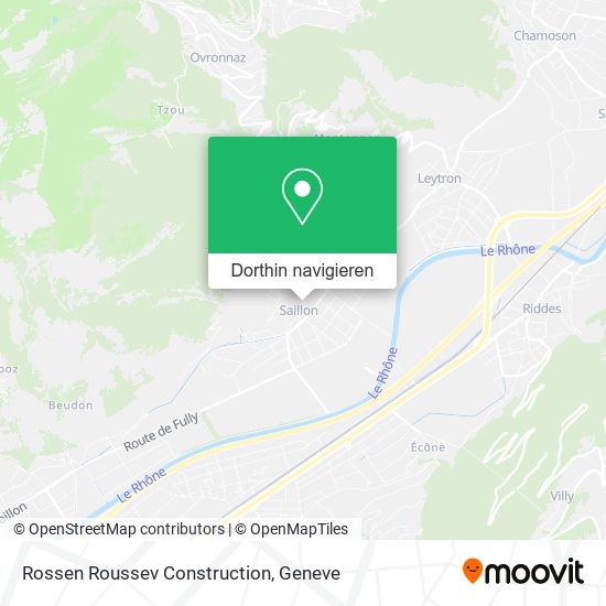 Rossen Roussev Construction Karte