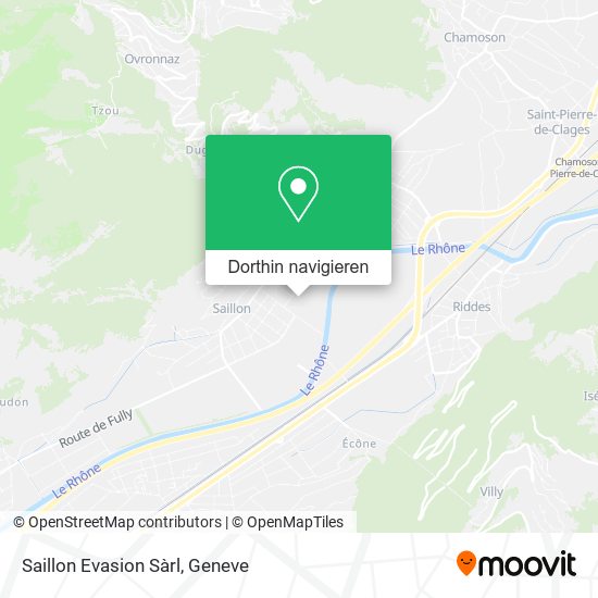 Saillon Evasion Sàrl Karte