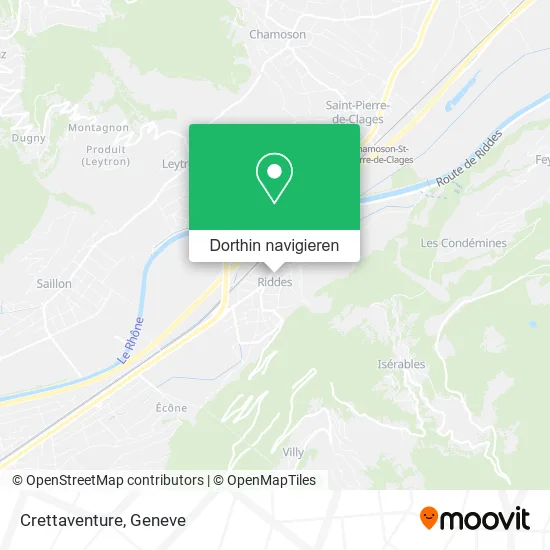 Crettaventure Karte