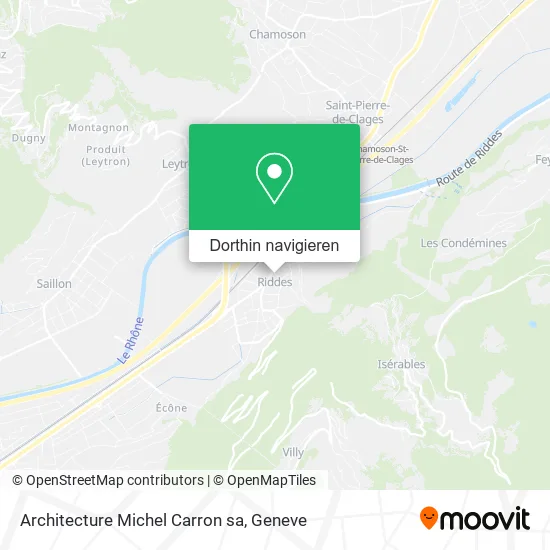 Architecture Michel Carron sa Karte