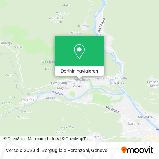 Verscio 2020 di Berguglia e Peranzoni Karte