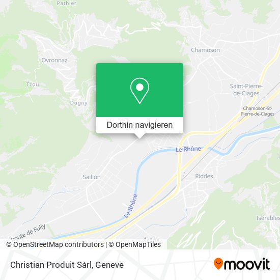 Christian Produit Sàrl Karte