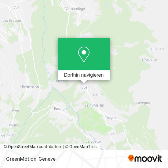 GreenMotion Karte