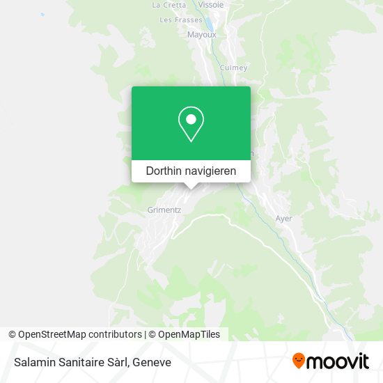 Salamin Sanitaire Sàrl Karte