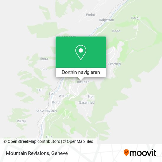 Mountain Revisions Karte