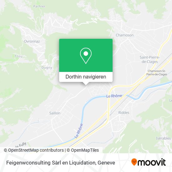 Feigenwconsulting Sàrl en Liquidation Karte