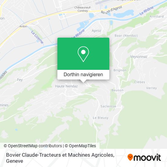 Bovier Claude-Tracteurs et Machines Agricoles Karte